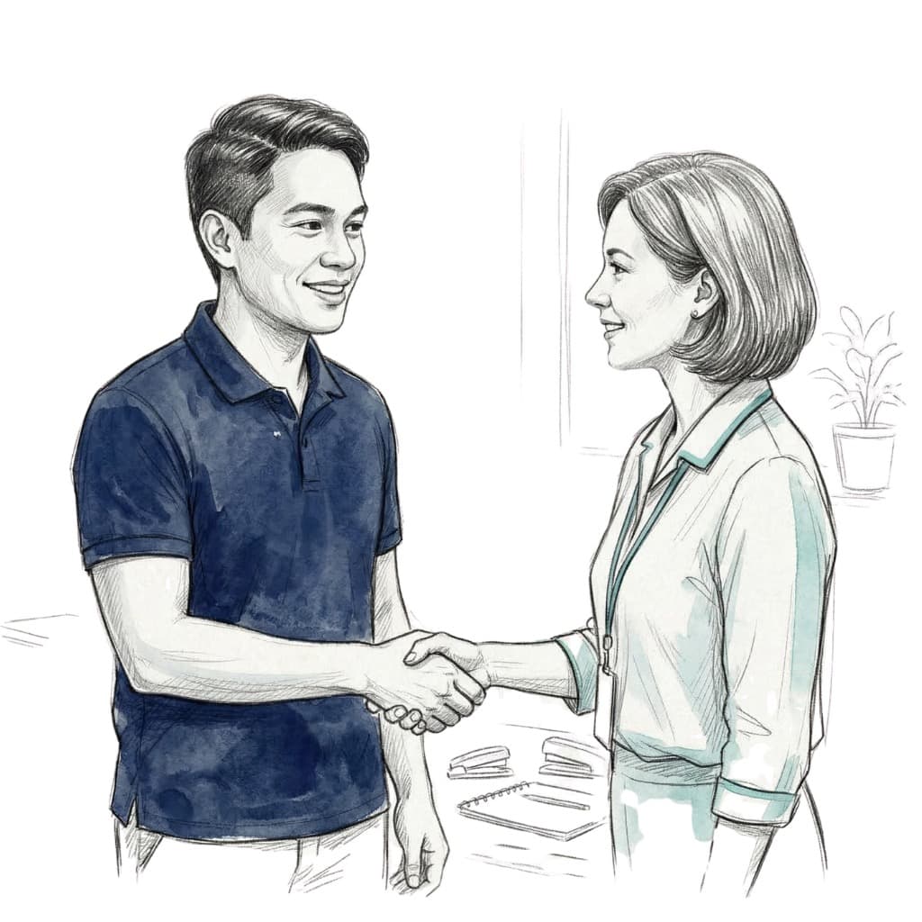 Friendly conversation about your practice