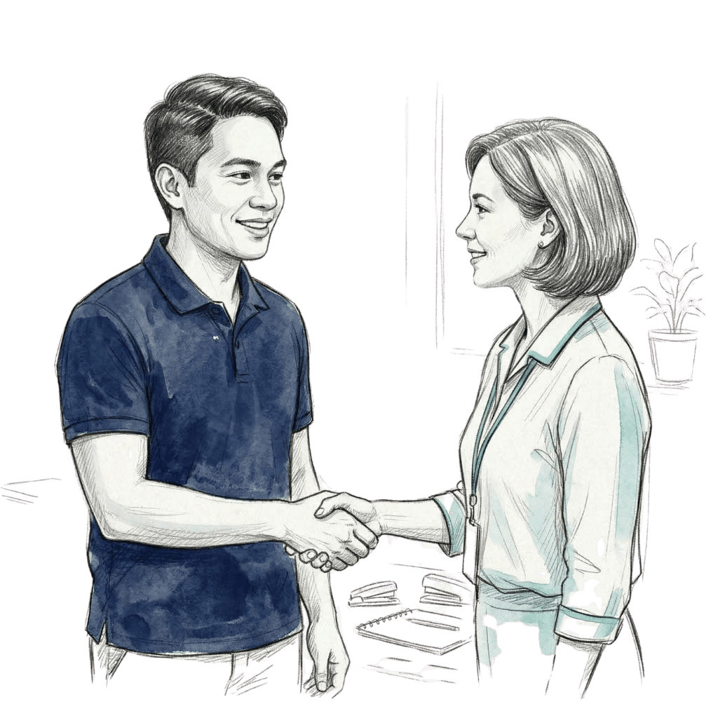 Friendly conversation about your practice